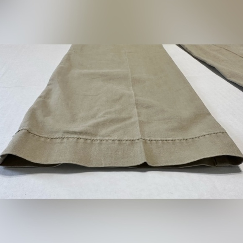 J. Jill Cotton Pants Khaki Stone Womens Size 2 casual bigger buttons‎ - Picture 13 of 14